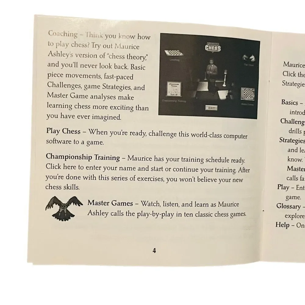 10/$25🦋 Maurice Ashley Teaches Chess for Beginning & Intermediate Players CD-ROM